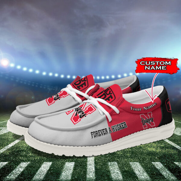 Tubopro Nebraska Cornhuskers Personalized Hey Dude Shoes For Men And Women - Image 3