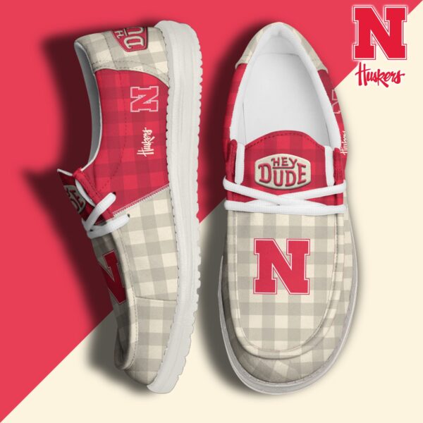 Tubopro Nebraska Cornhuskers Personalized Hey Dude Shoes For Men And Women