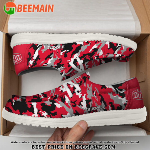 Tubopro Nebraska Cornhuskers Personalized Hey Dude Shoes For Men And Women - Image 4
