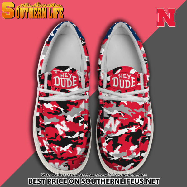 Tubopro Nebraska Cornhuskers Personalized Hey Dude Shoes For Men And Women