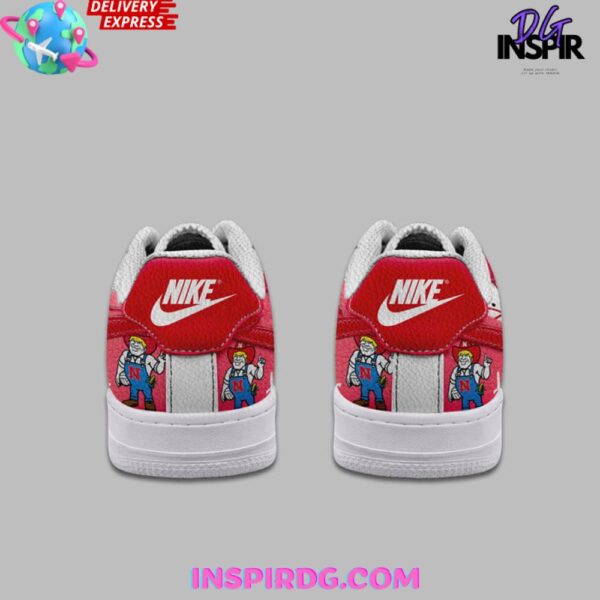 Tubopro Nebraska Huskers Air Low-Top Sneakers Shoes For Men And Women - Image 3
