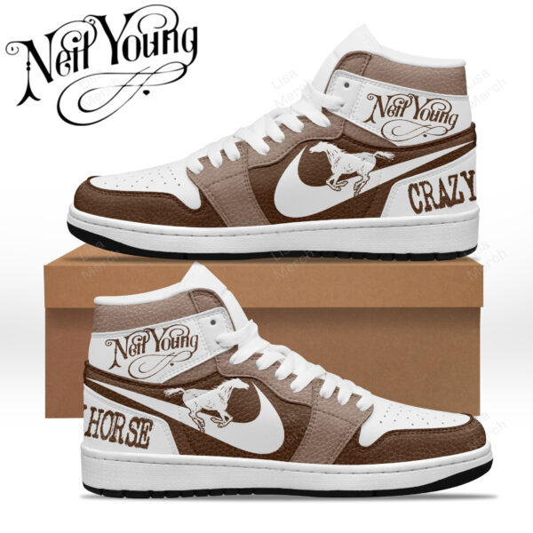 Tubopro Neil Young AJ1 High Sneakers Shoes For Men And Women