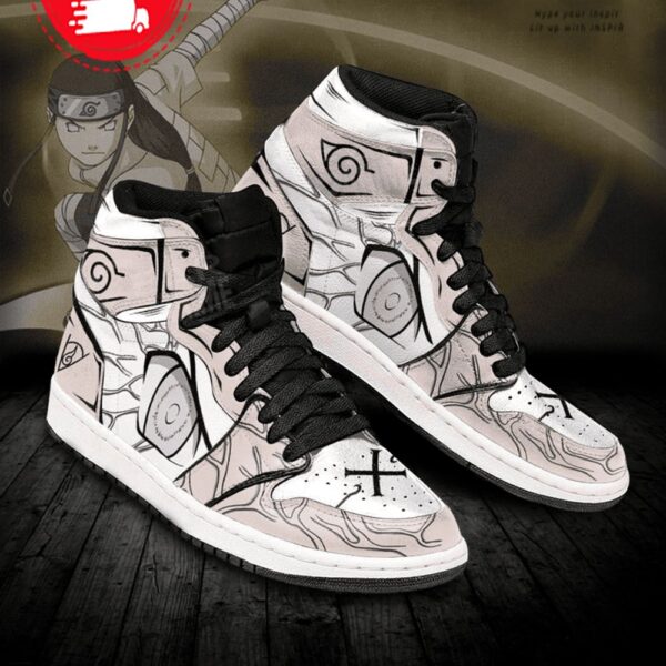 Tubopro Neji Byakugan Eyes AJ1 High Sneakers Shoes For Men And Women