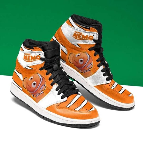 Tubopro Nemo Fish Finding Nemo AJ1 High Sneakers Shoes For Men And Women