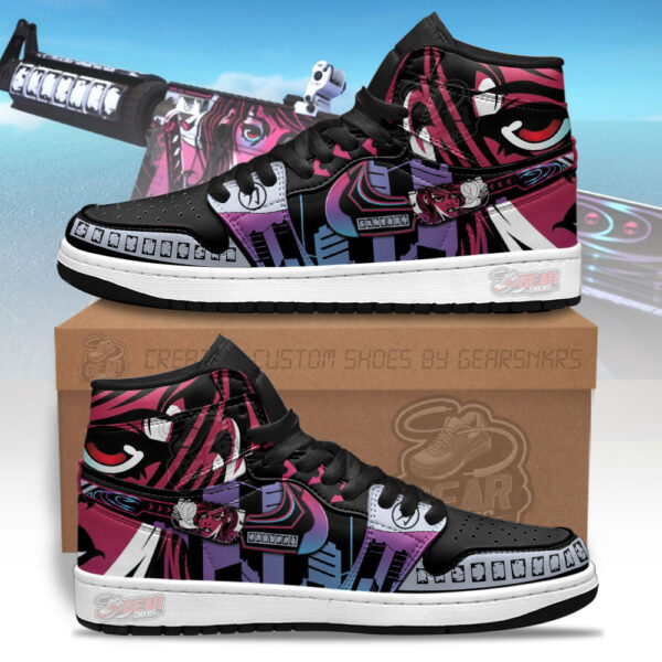 Tubopro Neo-Noir M4A4 Counter Strike Skins AJ1 High Sneakers Shoes For Men And Women