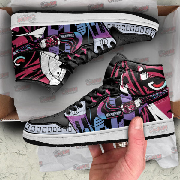Tubopro Neo-Noir M4A4 Counter Strike Skins AJ1 High Sneakers Shoes For Men And Women - Image 2