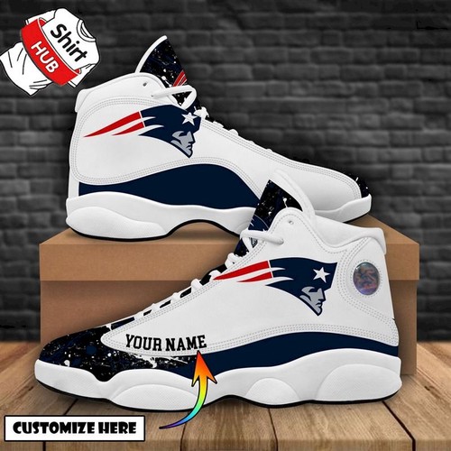 Tubopro New England Patriots AJ13 Sneakers Shoes For Men And Women