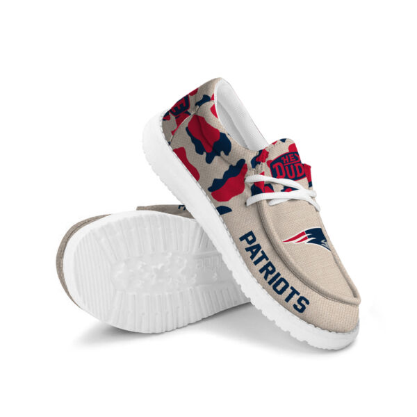 Tubopro New England Patriots Hey Dude Shoes For Men And Women - Image 3