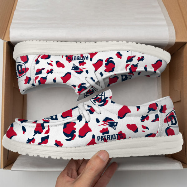 Tubopro New England Patriots Hey Dude Shoes For Men And Women Ver2 - Image 4