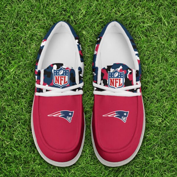 Tubopro New England Patriots Hey Dude Shoes For Men And Women - Image 5