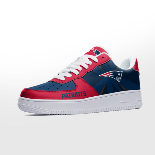 Tubopro New England Patriots NFL Air Low-Top Sneakers Shoes For Men And Women - Image 2