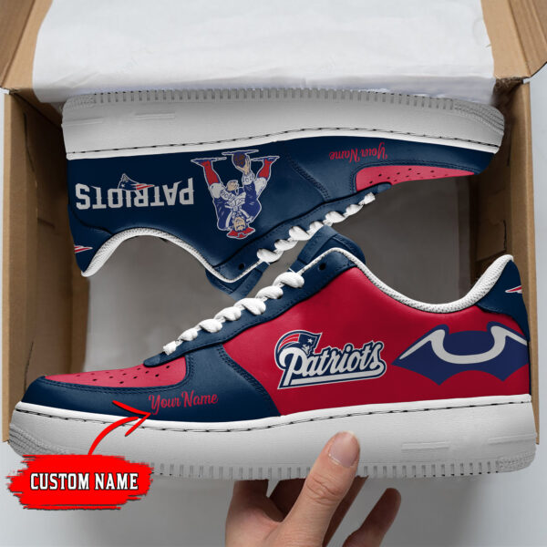 Tubopro New England Patriots NFL Air Low-Top Sneakers Shoes For Men And Women