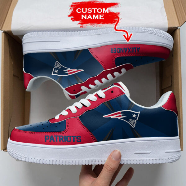 Tubopro New England Patriots NFL Air Low-Top Sneakers Shoes For Men And Women