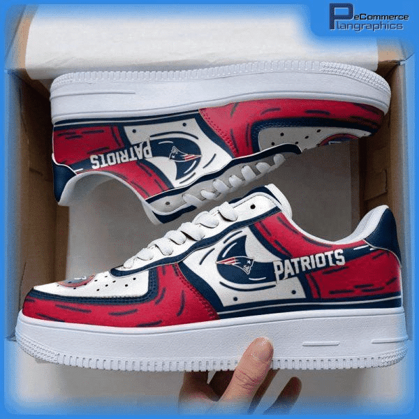 Tubopro New England Patriots NFL Air Low-Top Sneakers Shoes For Men And Women