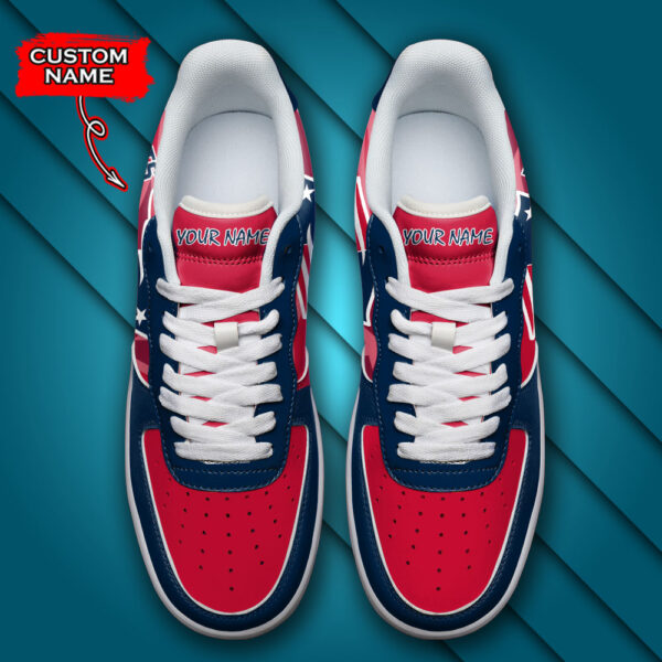 Tubopro New England Patriots NFL Air Low-Top Sneakers Shoes For Men And Women - Image 4