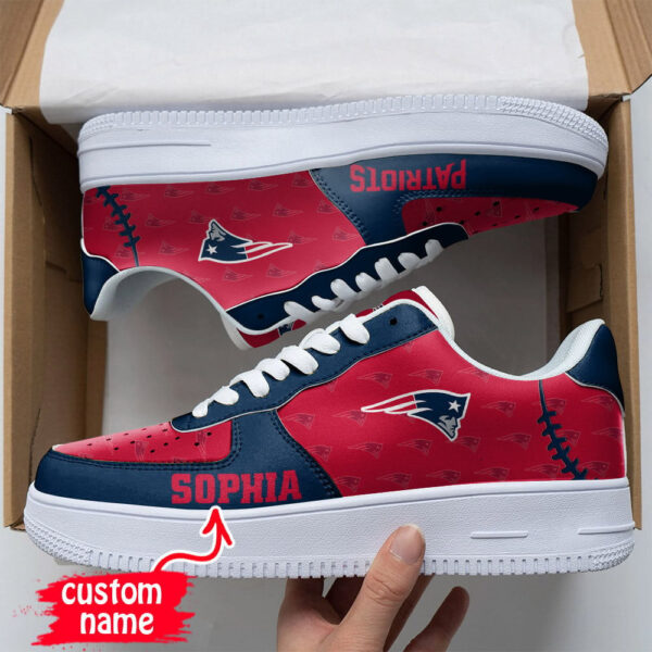 Tubopro New England Patriots NFL Air Low-Top Sneakers Shoes For Men And Women