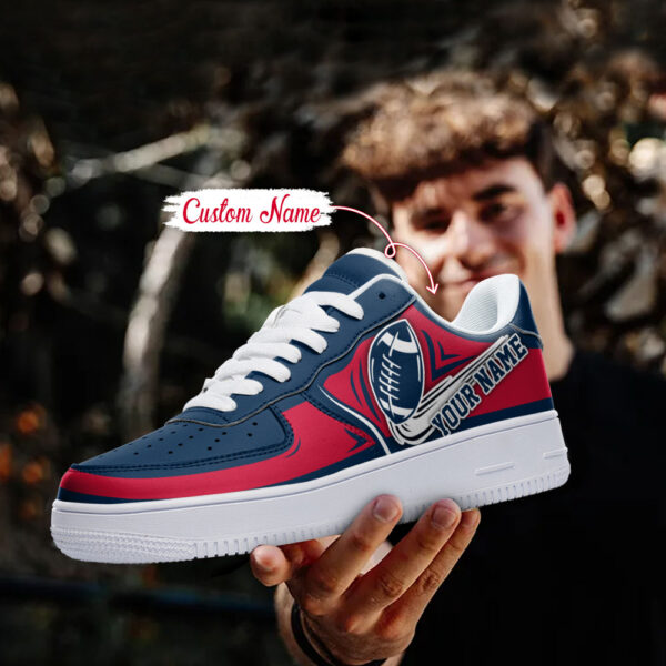 Tubopro New England Patriots NFL Air Low-Top Sneakers Shoes For Men And Women