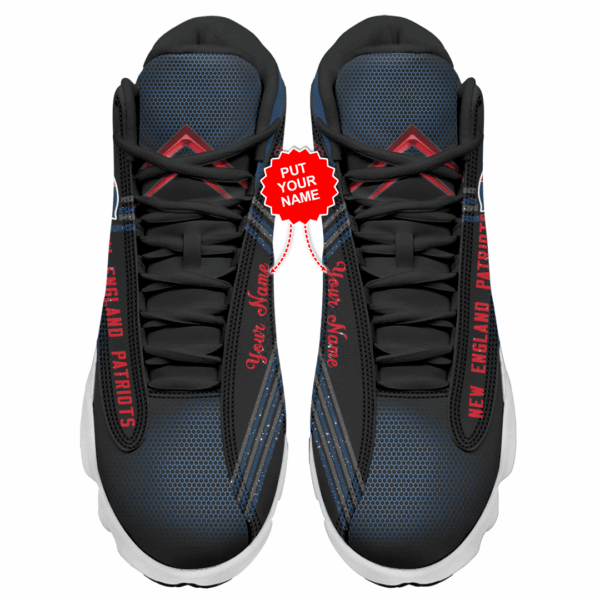 Tubopro New England Patriots NFL AJ13 Sneakers Shoes For Men And Women - Image 3