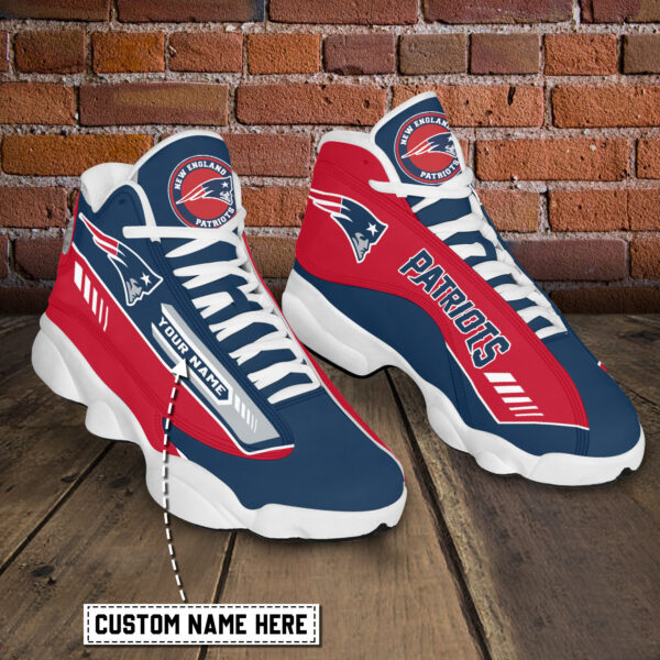 Tubopro New England Patriots NFL AJ13 Sneakers Shoes For Men And Women - Image 2