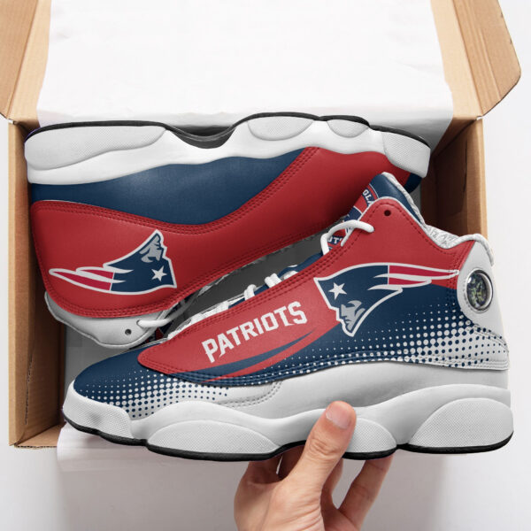 Tubopro New England Patriots NFL AJ13 Sneakers Shoes For Men And Women