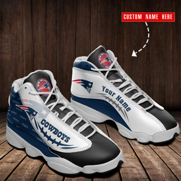 Tubopro New England Patriots NFL AJ13 Sneakers Shoes For Men And Women
