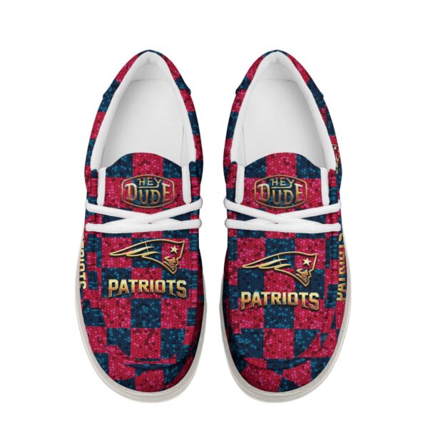 Tubopro New England Patriots Personalized Hey Dude Shoes For Men And Women - Image 4