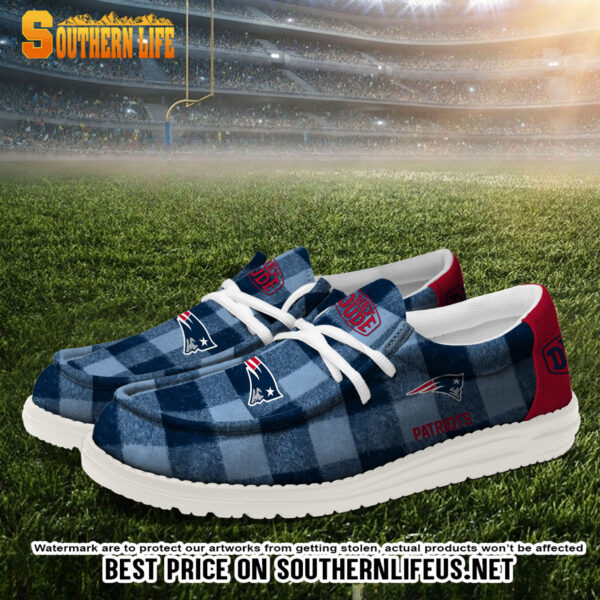 Tubopro New England Patriots Personalized Hey Dude Shoes For Men And Women - Image 2