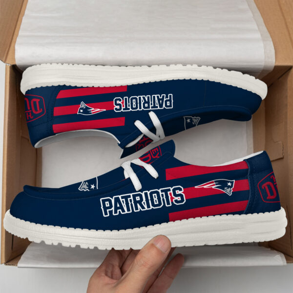 Tubopro New England Patriots Personalized Hey Dude Shoes For Men And Women - Image 3