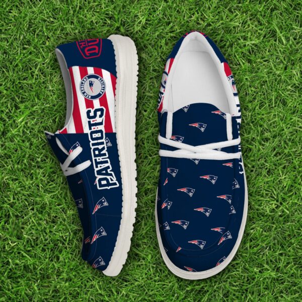 Tubopro New England Patriots Personalized Hey Dude Shoes For Men And Women - Image 5