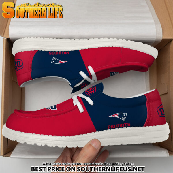 Tubopro New England Patriots Personalized Hey Dude Shoes For Men And Women - Image 4