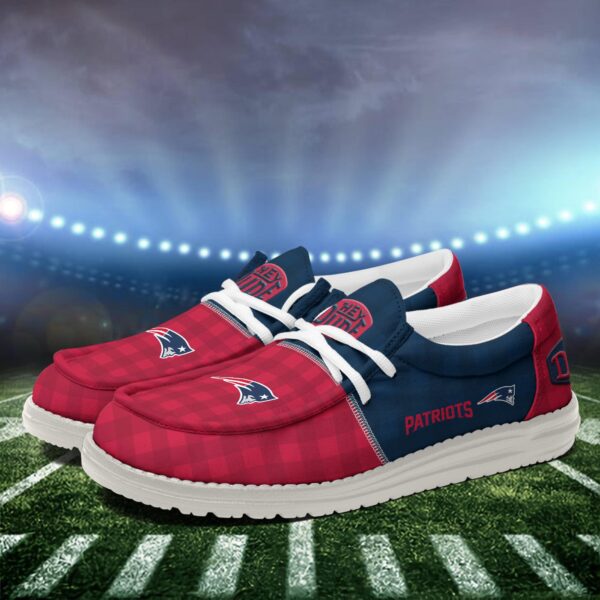 Tubopro New England Patriots Personalized Hey Dude Shoes For Men And Women - Image 4