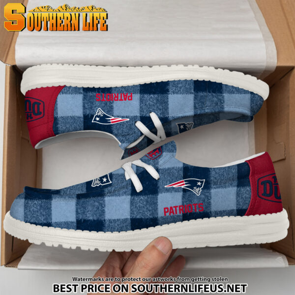 Tubopro New England Patriots Personalized Hey Dude Shoes For Men And Women - Image 4