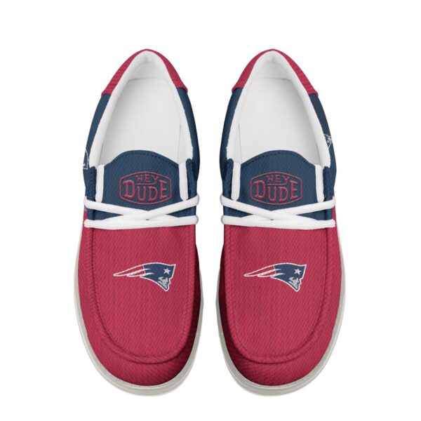 Tubopro New England Patriots Personalized Hey Dude Shoes For Men And Women - Image 4
