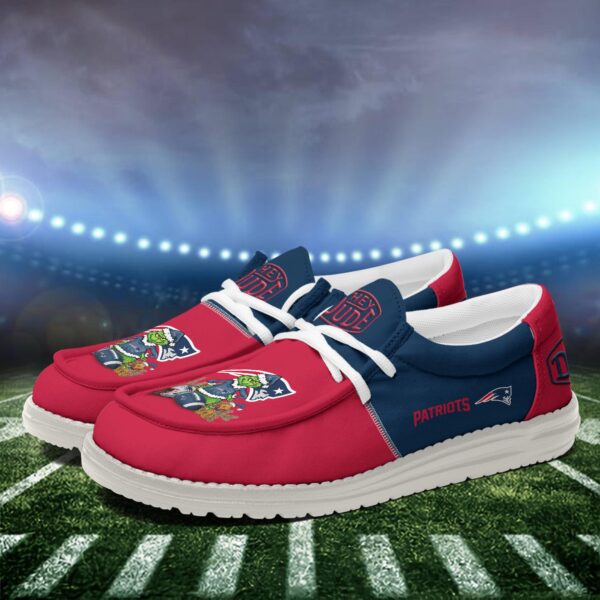 Tubopro New England Patriots Personalized Hey Dude Shoes For Men And Women - Image 4