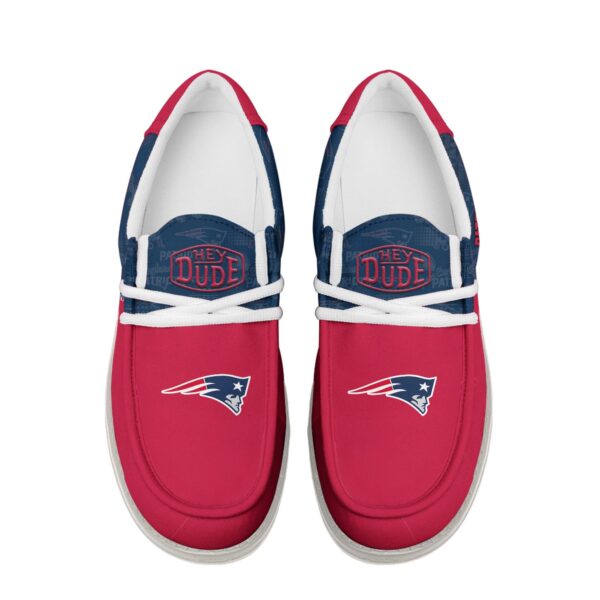 Tubopro New England Patriots Personalized Hey Dude Shoes For Men And Women - Image 4