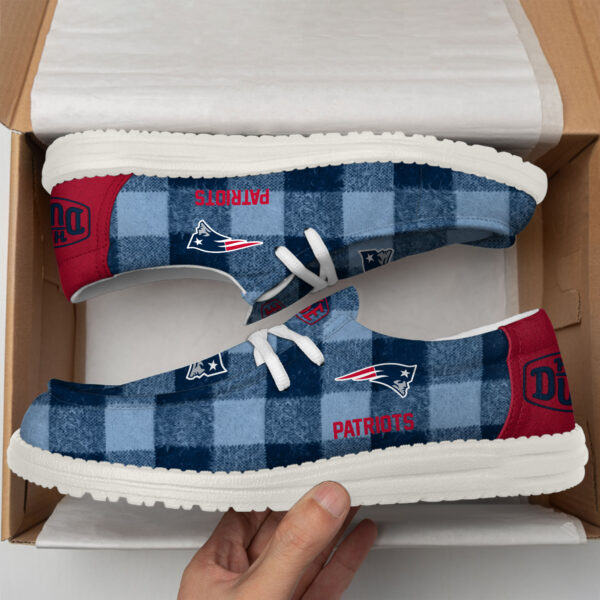 Tubopro New England Patriots Personalized Hey Dude Shoes For Men And Women - Image 5