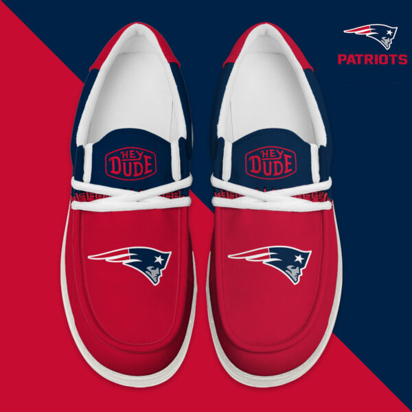 Tubopro New England Patriots Personalized Hey Dude Shoes For Men And Women - Image 4