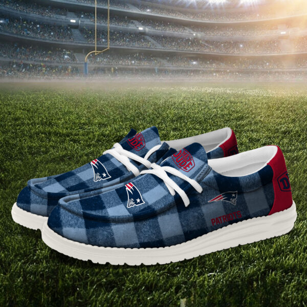 Tubopro New England Patriots Personalized Hey Dude Shoes For Men And Women - Image 3