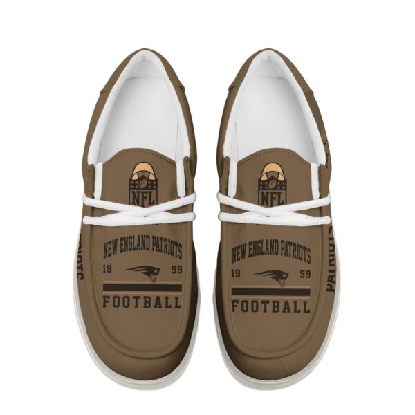 Tubopro New England Patriots Personalized Hey Dude Shoes For Men And Women - Image 4
