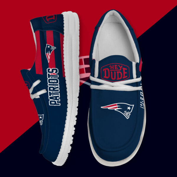 Tubopro New England Patriots Personalized Hey Dude Shoes For Men And Women
