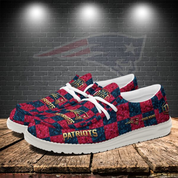 Tubopro New England Patriots Personalized Hey Dude Shoes For Men And Women - Image 3