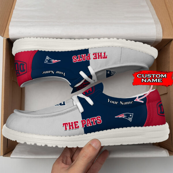 Tubopro New England Patriots Personalized Hey Dude Shoes For Men And Women - Image 2