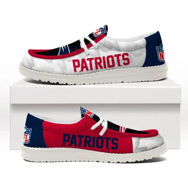 Tubopro New England Patriots Personalized Hey Dude Shoes For Men And Women - Image 2