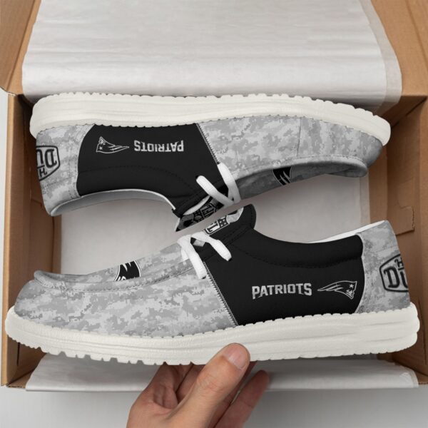 Tubopro New England Patriots Personalized Hey Dude Shoes For Men And Women - Image 3