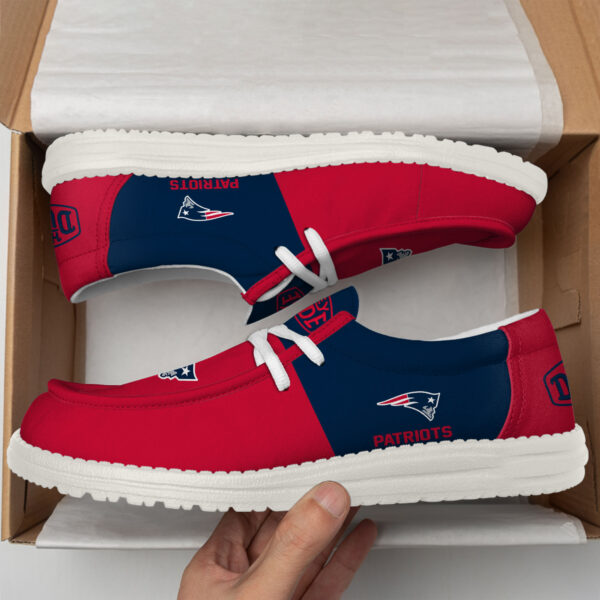 Tubopro New England Patriots Personalized Hey Dude Shoes For Men And Women - Image 2