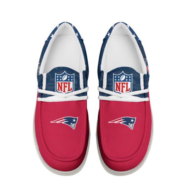 Tubopro New England Patriots Personalized Hey Dude Shoes For Men And Women - Image 4