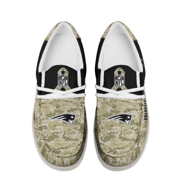 Tubopro New England Patriots Personalized Hey Dude Shoes For Men And Women - Image 4