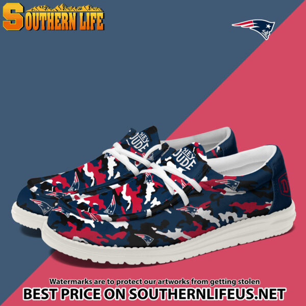 Tubopro New England Patriots Personalized Hey Dude Shoes For Men And Women - Image 2