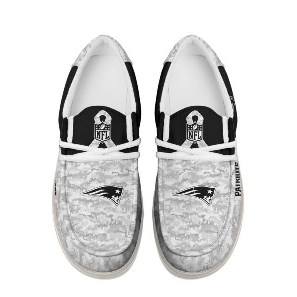 Tubopro New England Patriots Personalized Hey Dude Shoes For Men And Women - Image 4