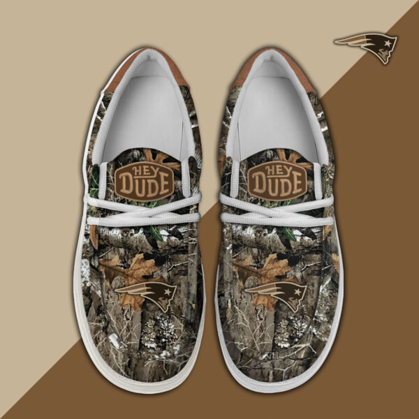 Tubopro New England Patriots Personalized Hey Dude Shoes For Men And Women